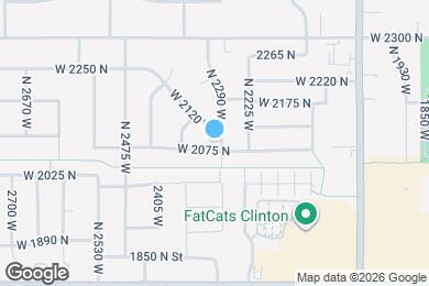 Map image of the property - 2292 W 2075 N