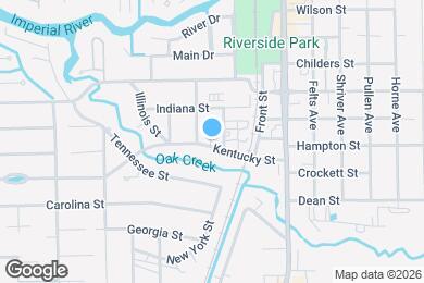 Map image of the property - 10309 Kentucky St