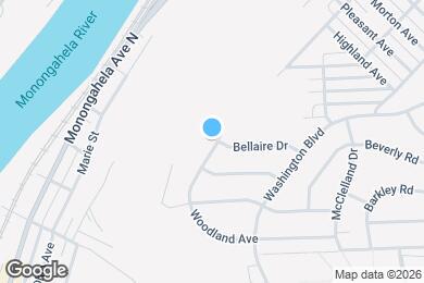 Map image of the property - 906 Woodland Ave