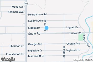 Map image of the property - 3210 Snow Rd