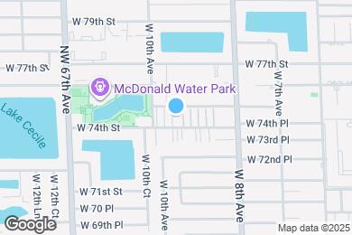 Map image of the property - Punta Frances Apartments