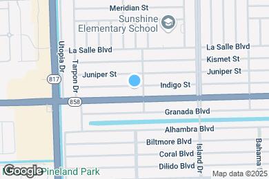 Map image of the property - 7808 Indigo St