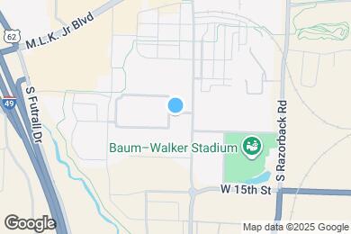 Map image of the property - Aspen Heights Fayetteville