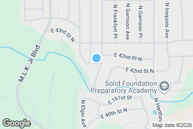 Map image of the property - 4204 N Frankfort Ave