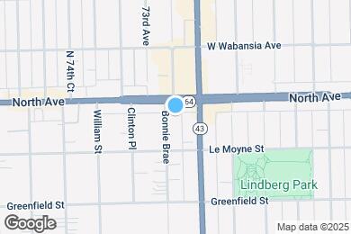 Map image of the property - 1535 Bonnie Brae Pl