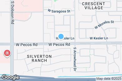 Map image of the property - 1617 W Kesler Ln