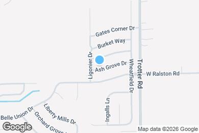 Map image of the property - 8450 Ash Grove Dr