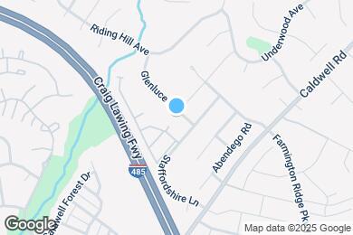Map image of the property - 10717 Glenluce Ave