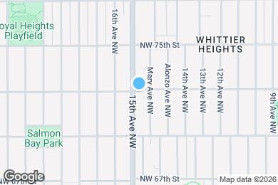 Map image of the property - 1485 NW 73rd St