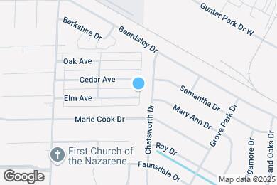 Map image of the property - 3957 Elm Ave