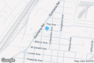 Map image of the property - 318 Hollenbeck Ave
