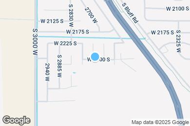 Map image of the property - 2715 W 2300 S