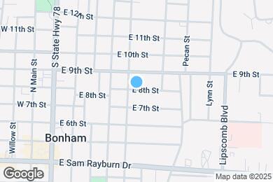 Map image of the property - 610 E 8th St