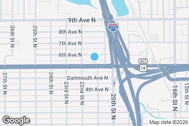 Map image of the property - 2143 5th Ave N