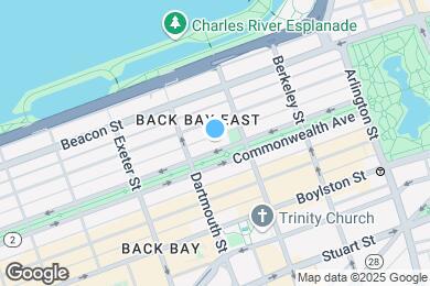 Map image of the property - 119 Commonwealth Ave