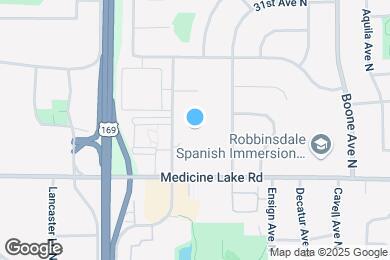 Map image of the property - 2800 Hillsboro Ave N