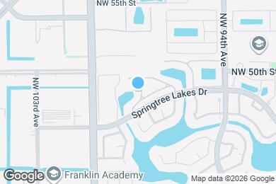 Map image of the property - 4933 NW 96th Terrace