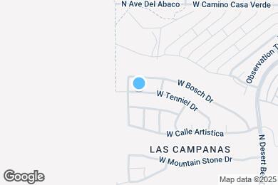Map image of the property - 1141 W Tenniel Dr