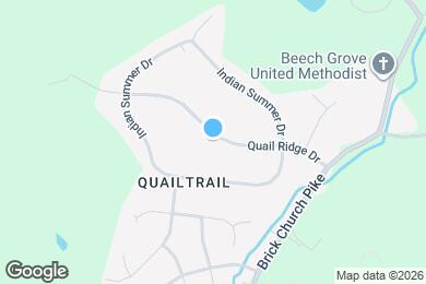 Map image of the property - 2129 Quail Ridge Dr