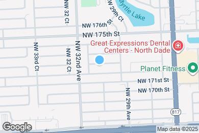 Map image of the property - 3010 NW 172nd Terrace