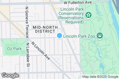 Map image of the property - 401 W Webster Ave