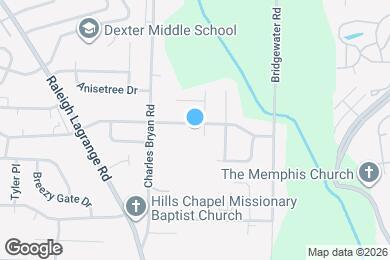 Map image of the property - 7203 Amberly Way Dr