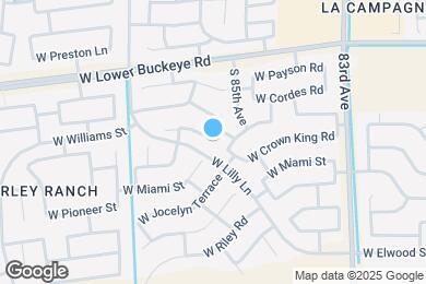 Map image of the property - 3035 S 85th Dr