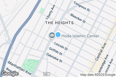 Map image of the property - 253 Bowers St