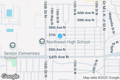 Map image of the property - 1401 56th Ave N