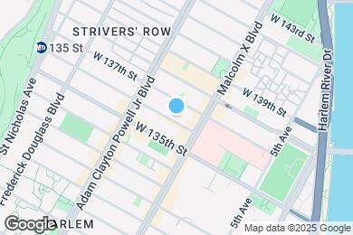 Map image of the property - 121 W 136th St