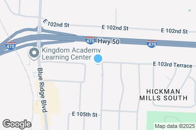 Map image of the property - 10306 Oakland Ave