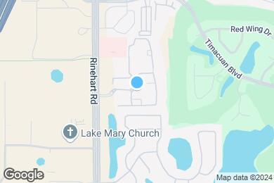 Map image of the property - The Fairways at Lake Mary