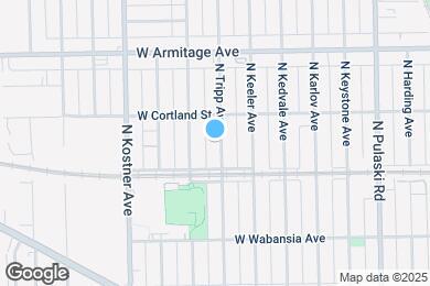 Map image of the property - 1830 N Tripp Ave