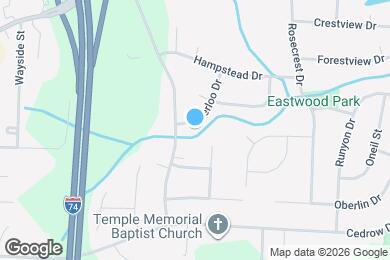 Map image of the property - 1404 Waterloo Dr