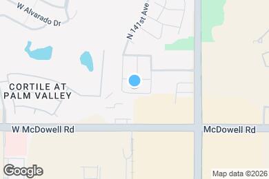 Map image of the property - 14066 W Desert Flower Dr