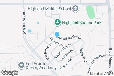 Map image of the property - 821 Stafford Station Dr