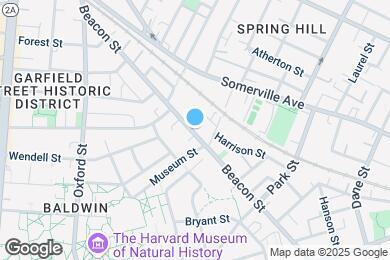 Map image of the property - 259 Beacon St