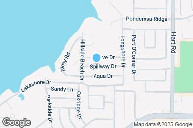 Map image of the property - 621 Spillway Dr
