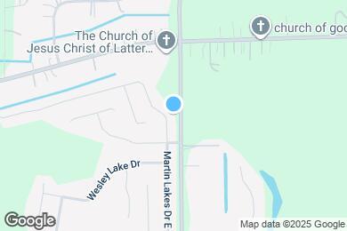 Map image of the property - 741 Martin Lakes Dr E
