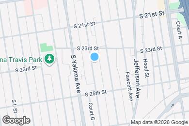 Map image of the property - 2325 S G St