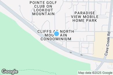 Map image of the property - 1720 E Thunderbird Rd