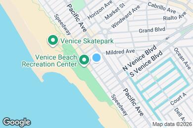 Map image of the property - 23 19th Ave Venice, CA 90291