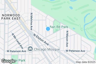 Map image of the property - 6123 N Meade Ave
