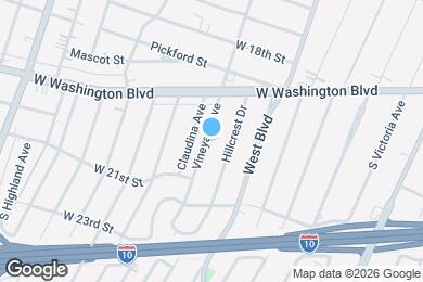 Map image of the property - 2010-2010 Vineyard Ave