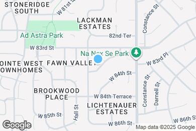 Map image of the property - 15322 W 83rd Terrace