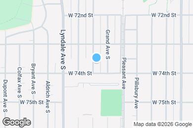 Map image of the property - 7333 Harriet Ave