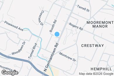 Map image of the property - 225 N Germantown Rd