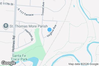 Map image of the property - 11834 Virginia Ave