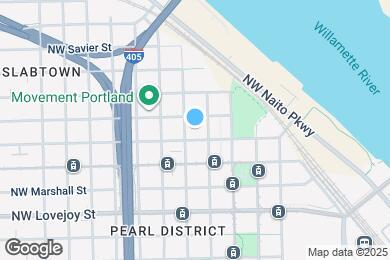 Map image of the property - 1261 NW Overton St