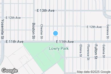 Map image of the property - 1125 Dallas St